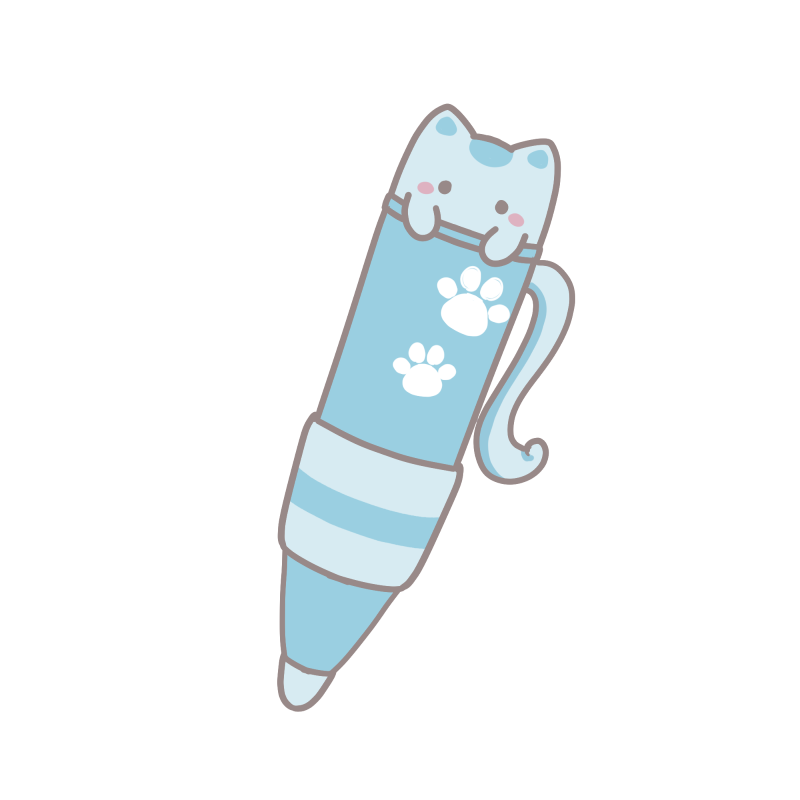 かきかきぺんにゃんこ